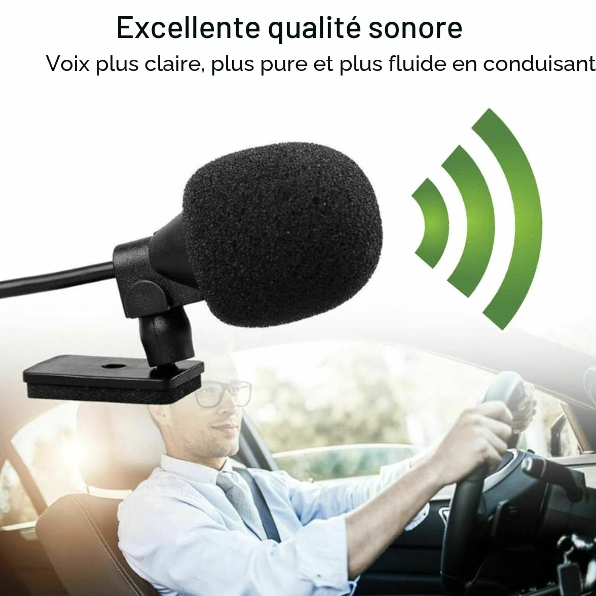 Pioneer Microphone Externe 2,5 mm Remplacement pour Autoradio Bluetooth GPS DVD