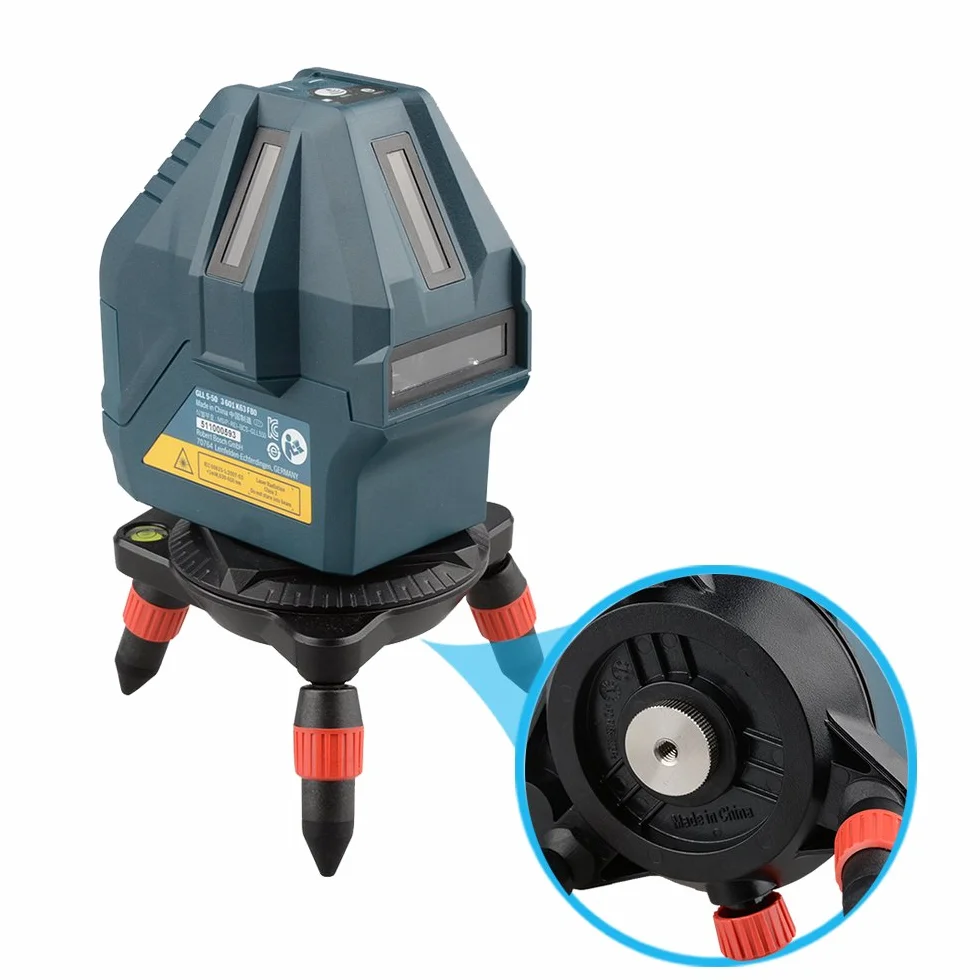 CAMVATE 1/4"-20 vers 5/8"-11 Filetée Adaptateur à vis pour Trépied Niveau Laser Bosch Adaptateur