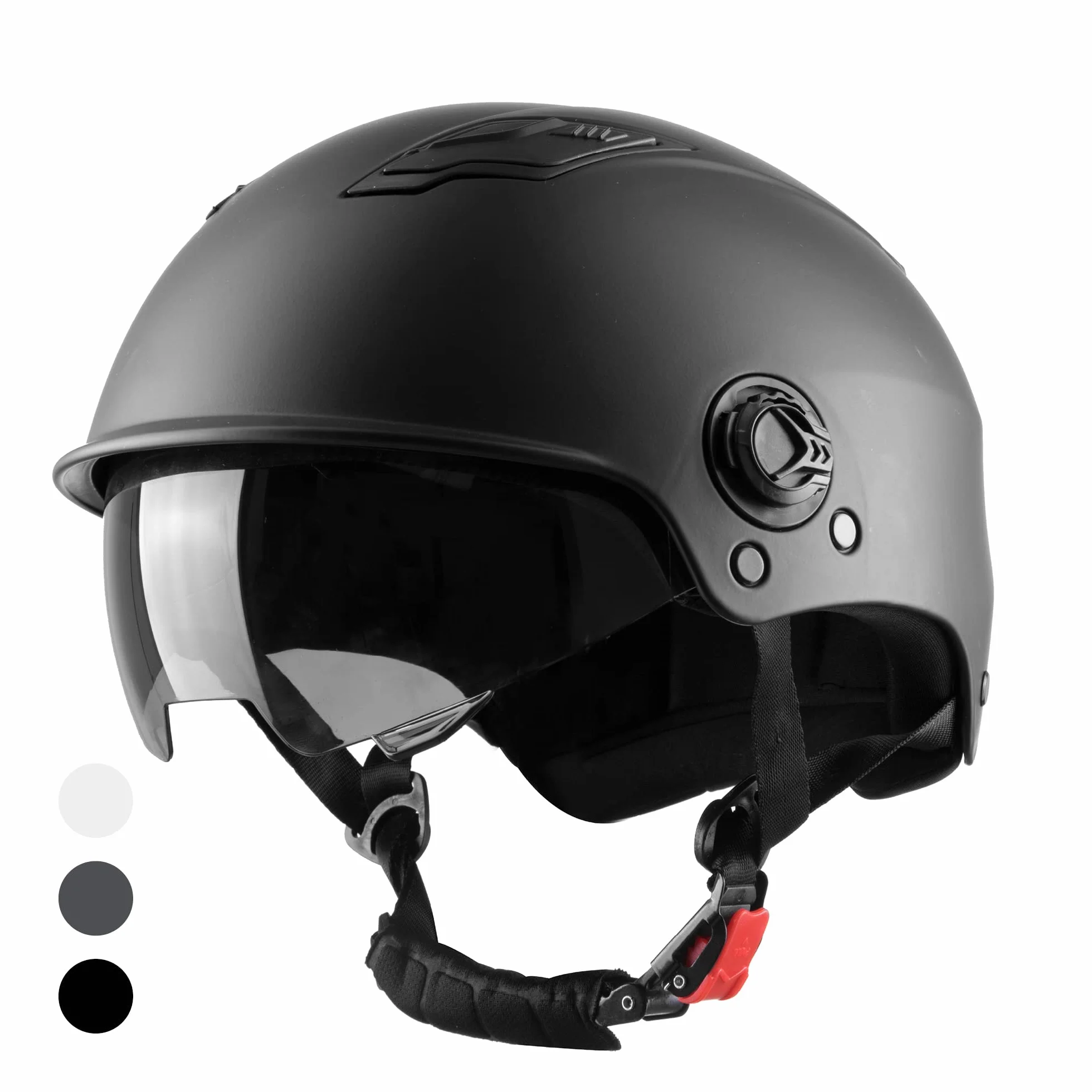 Westt Casque Skate Trottinette BMX Skateboard Vélo Électrique Patins à Roulettes Hommes Femmes Adultes Adolescents Visière Pare-Soleil