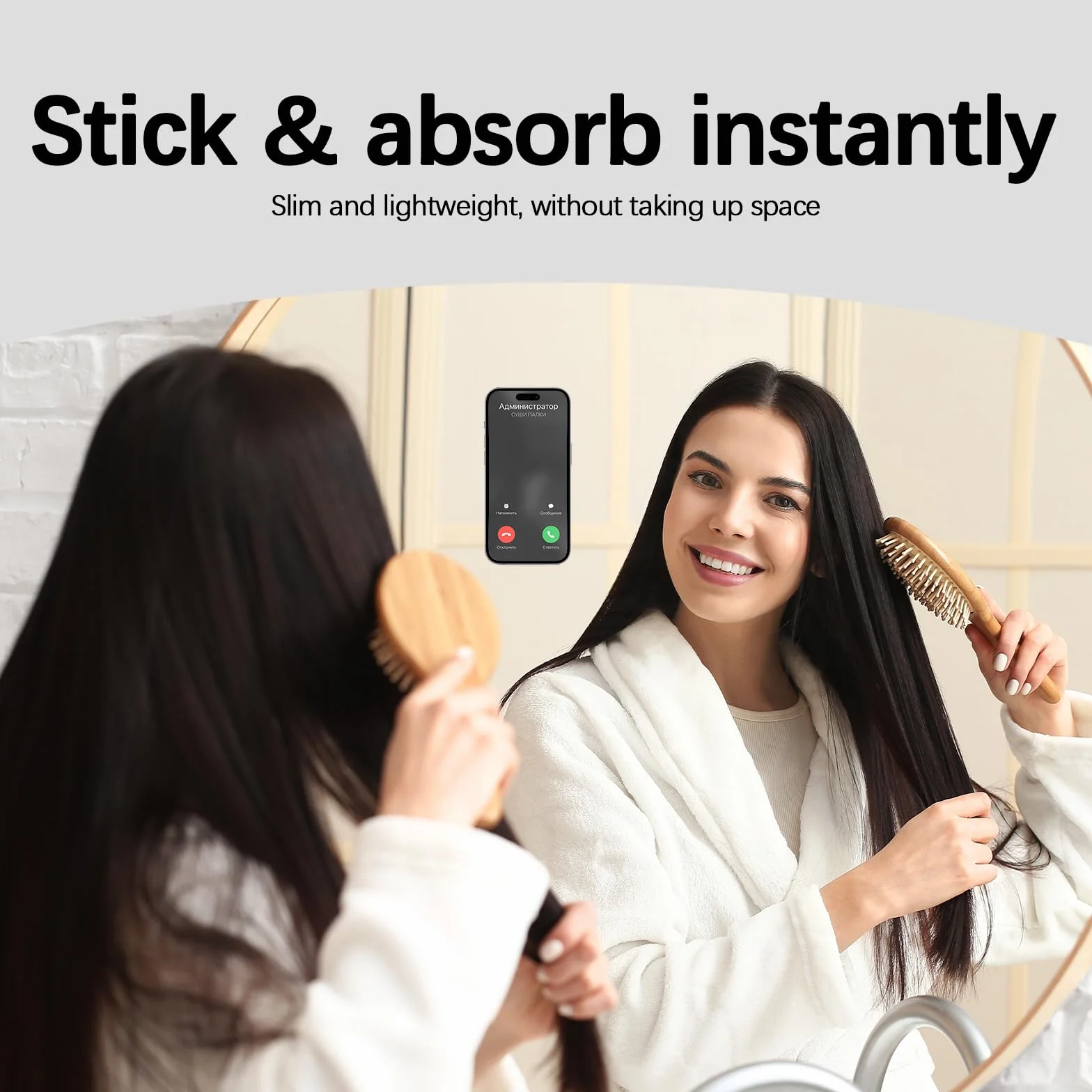 4 PCS Ventouse Telephone Portable, Coque Ventouse, Ventouse pour Téléphone Portable, Antidérapant, Fonctionne avec La Plupart des Téléphones Portables, pour Selfie, Vidéo, Livestreaming