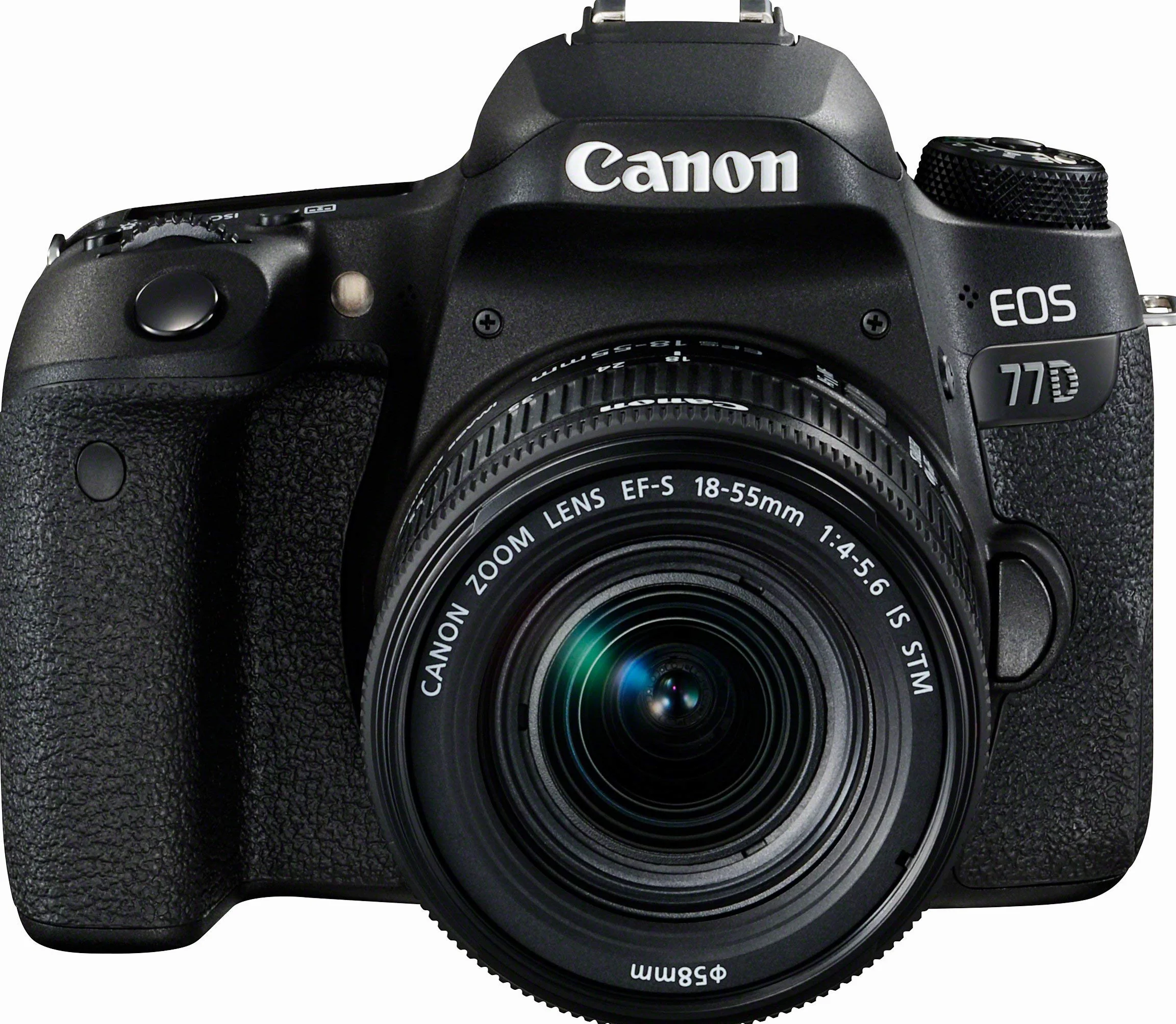 Canon EOS 77D Reflex Numérique + EF-S 18-55mm F/4-5,6 IS STM - Noir (Reconditionné)