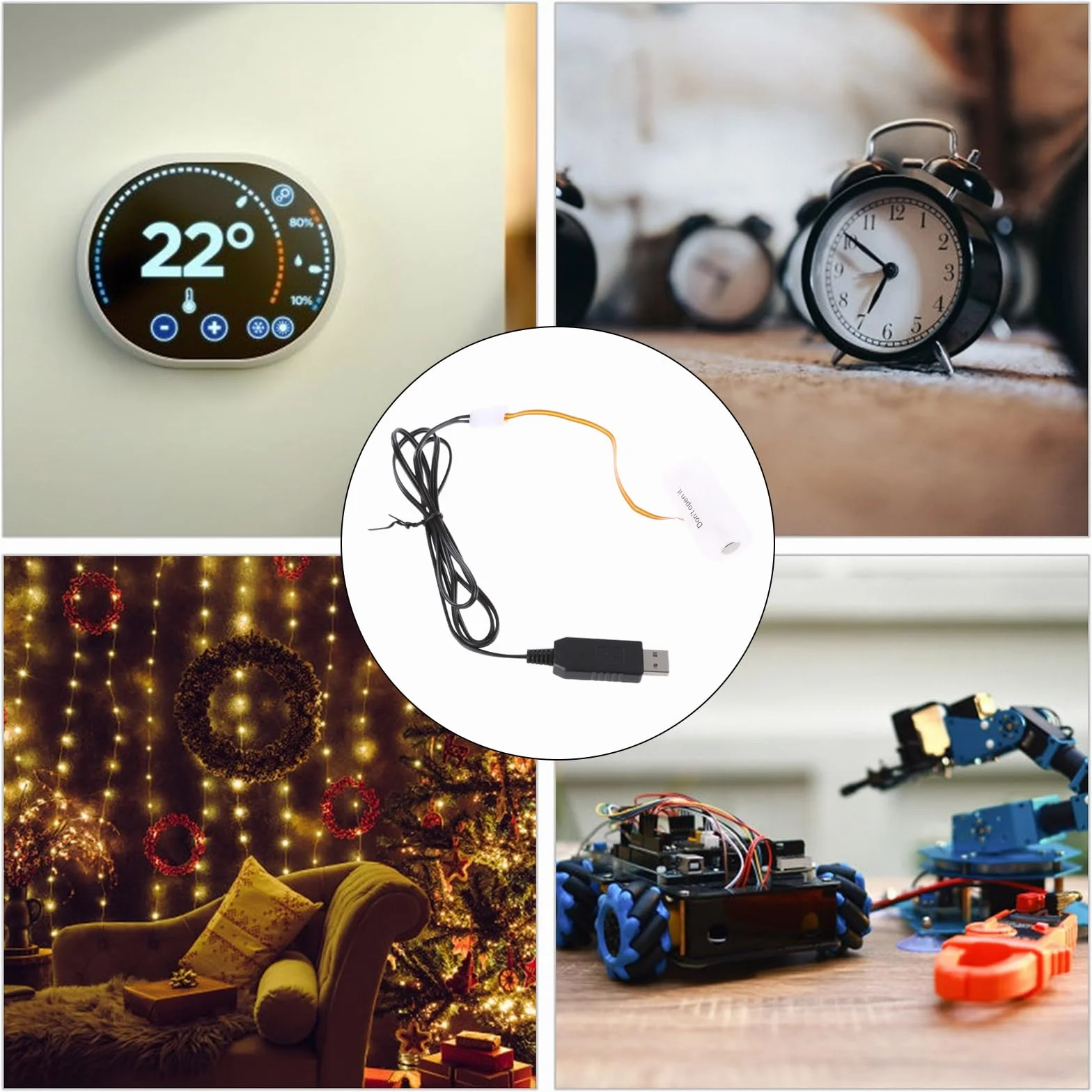 Convertisseur de puissance fiable 3 x LR20 D Cell Eliminators pour lampes de poche et appareils portables comme conducteurs éliminateurs de batterie