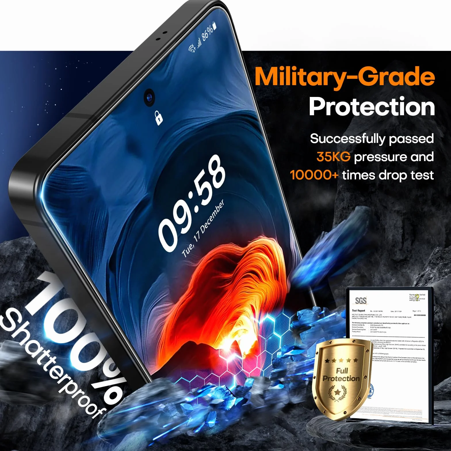 Lot de 2 Verre Trempé pour Samsung Galaxy S26 Ultra avec Protection de Caméra