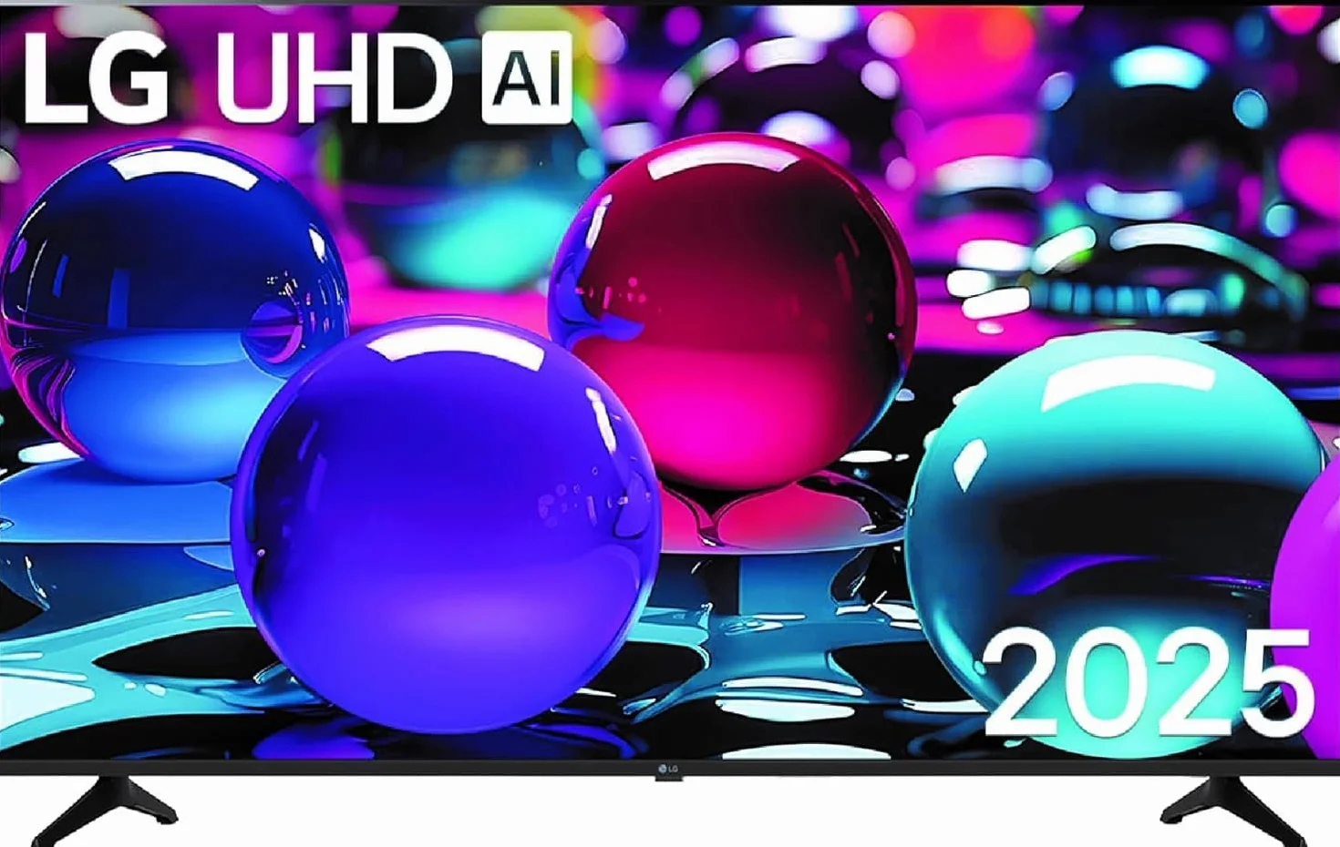 LG TV UHD AI 2025 | 65UA73 | 65'' (164 cm) | 4K UHD | HDR10 | WebOS 25 | Alexa, Google Assistant | Netflix Disney+ Canal+ Prime Video | AirPlay 2