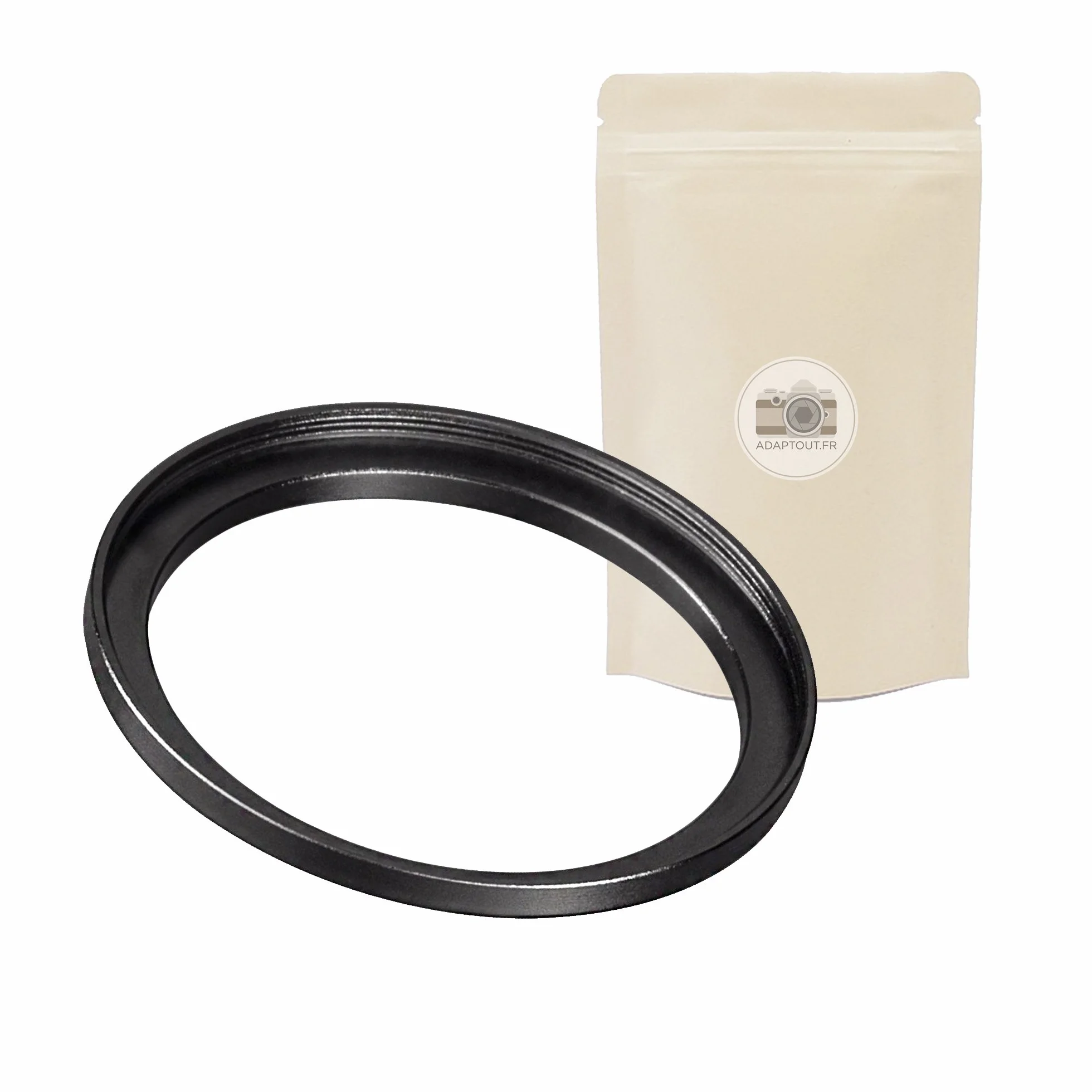 72-82 Step-UP Bague D'ADAPTATION pour Objectif 72MM vers Filtre 82MM Adaptateur 72 mm 82 mm 100% Metal Step up Adaptation Compatible Toutes Marques - ADAPTOUT Marque FRANÇAISE