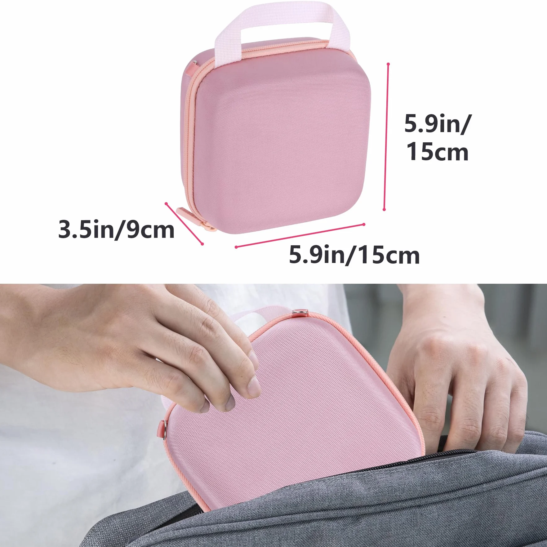 Étui de Protection pour Fujifilm INSTAX Mini 12/11/13 Appareil Photo Instantané Rose