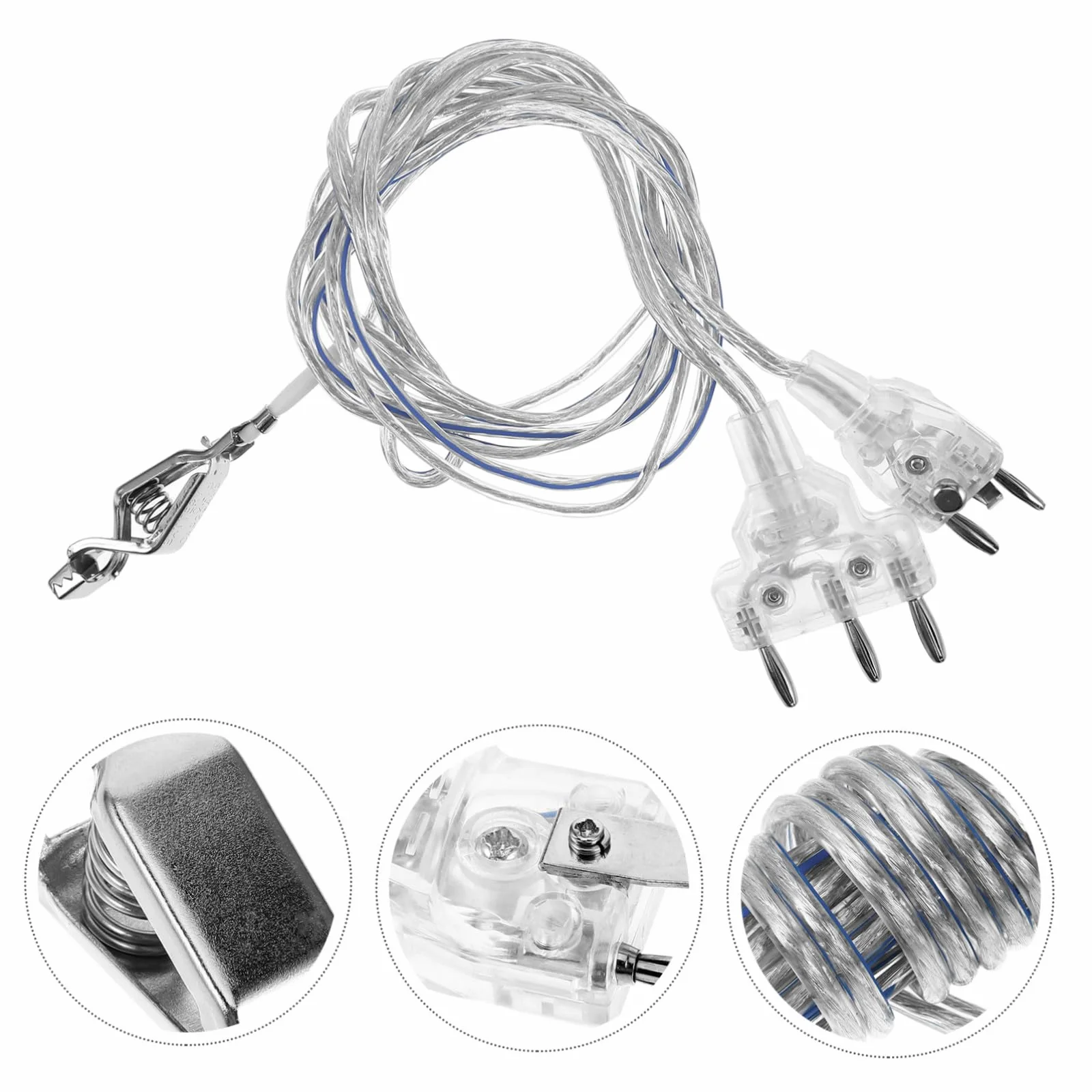 Cordon de Escrime Transparent 4 Pièces pour Fleuret et Sabre Haute Performance Compétition Entraînement