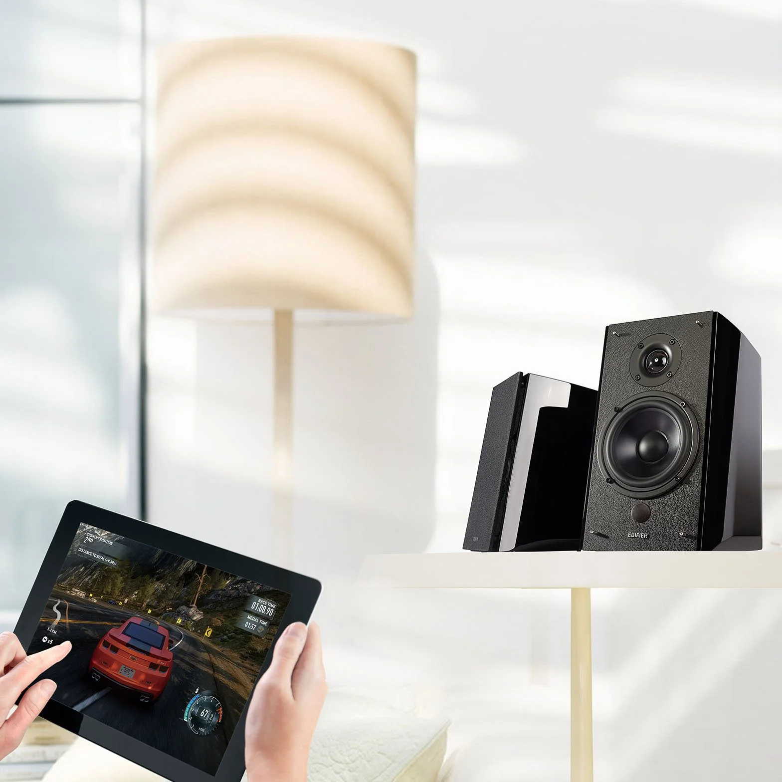 EDIFIER Studio R2000DB Kit d'enceintes 2.0 Bluetooth 120 Watts
