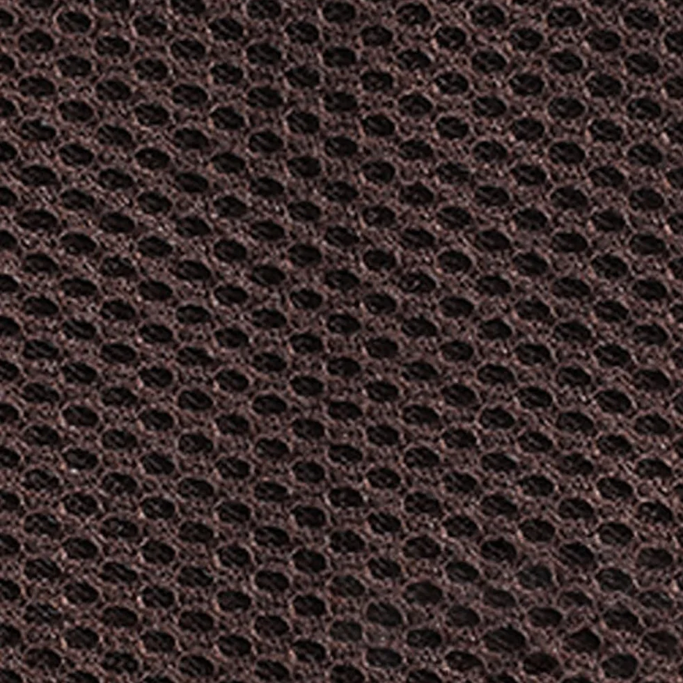 Tissu pour grille de haut-parleur pour grand haut-parleur résistant à la poussière et belle décoration (marron)