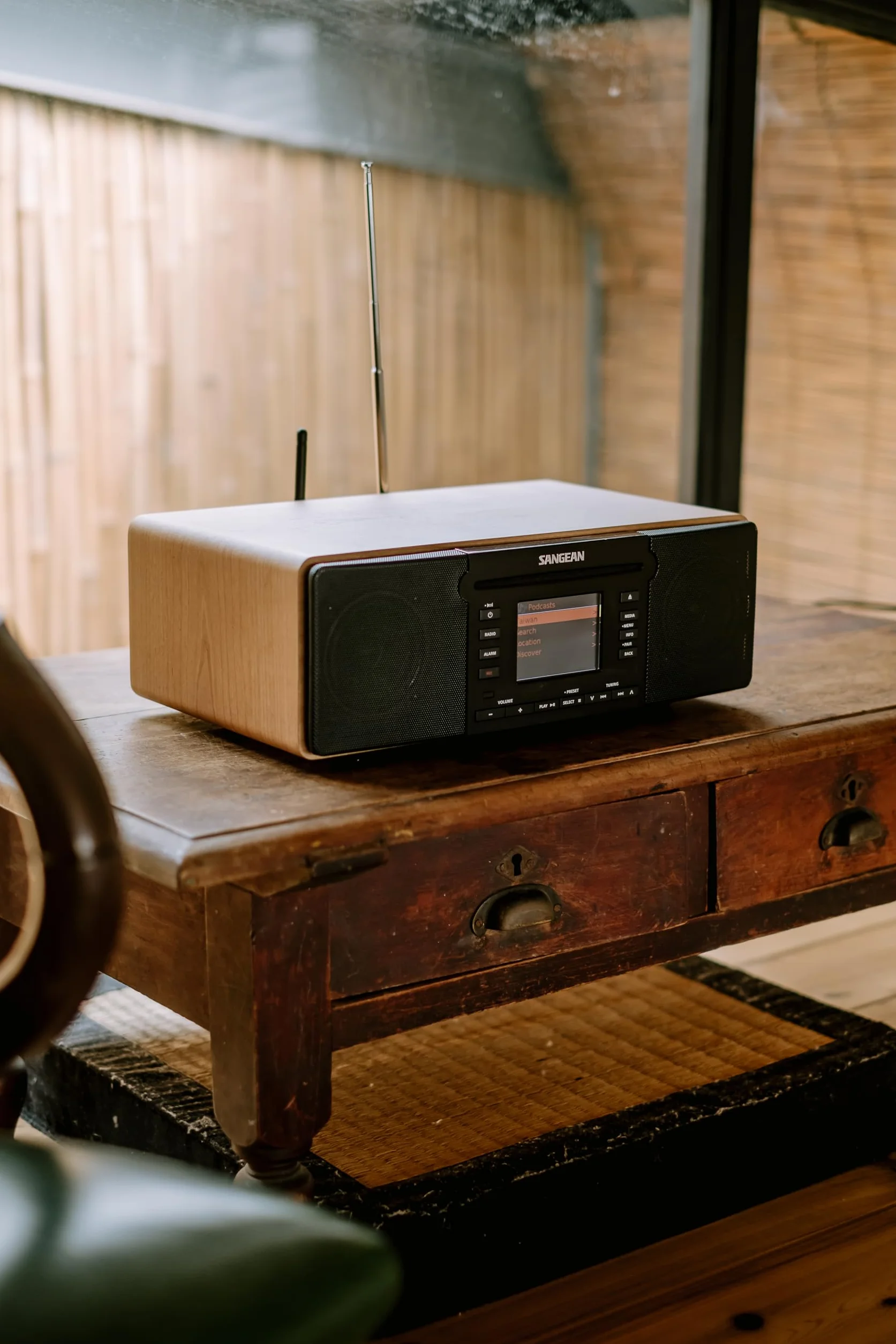 SANGEAN DDR-66 BT Noyer