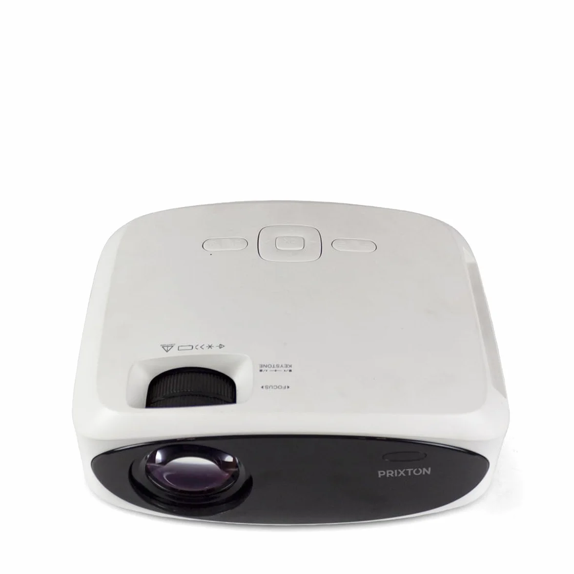 PRIXTON Vidéoprojecteur Portable Picasso WiFi 9000 Lumen 260 ANSI Full HD 4K Écran 100" Télécommande HDMI USB MicroSD