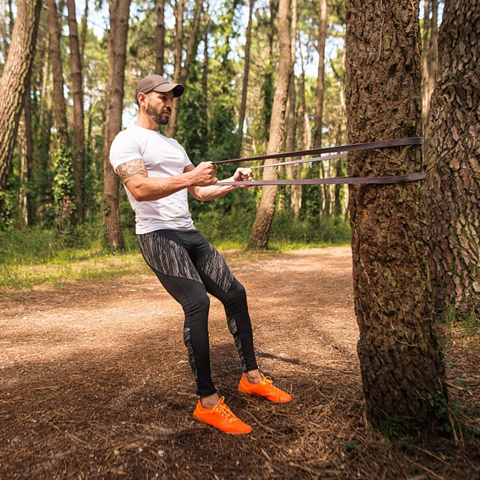 Bande Elastique Musculation, 3 Tailles Élastique Sport Bandes Fitness, Resistance Traction Powerlifting