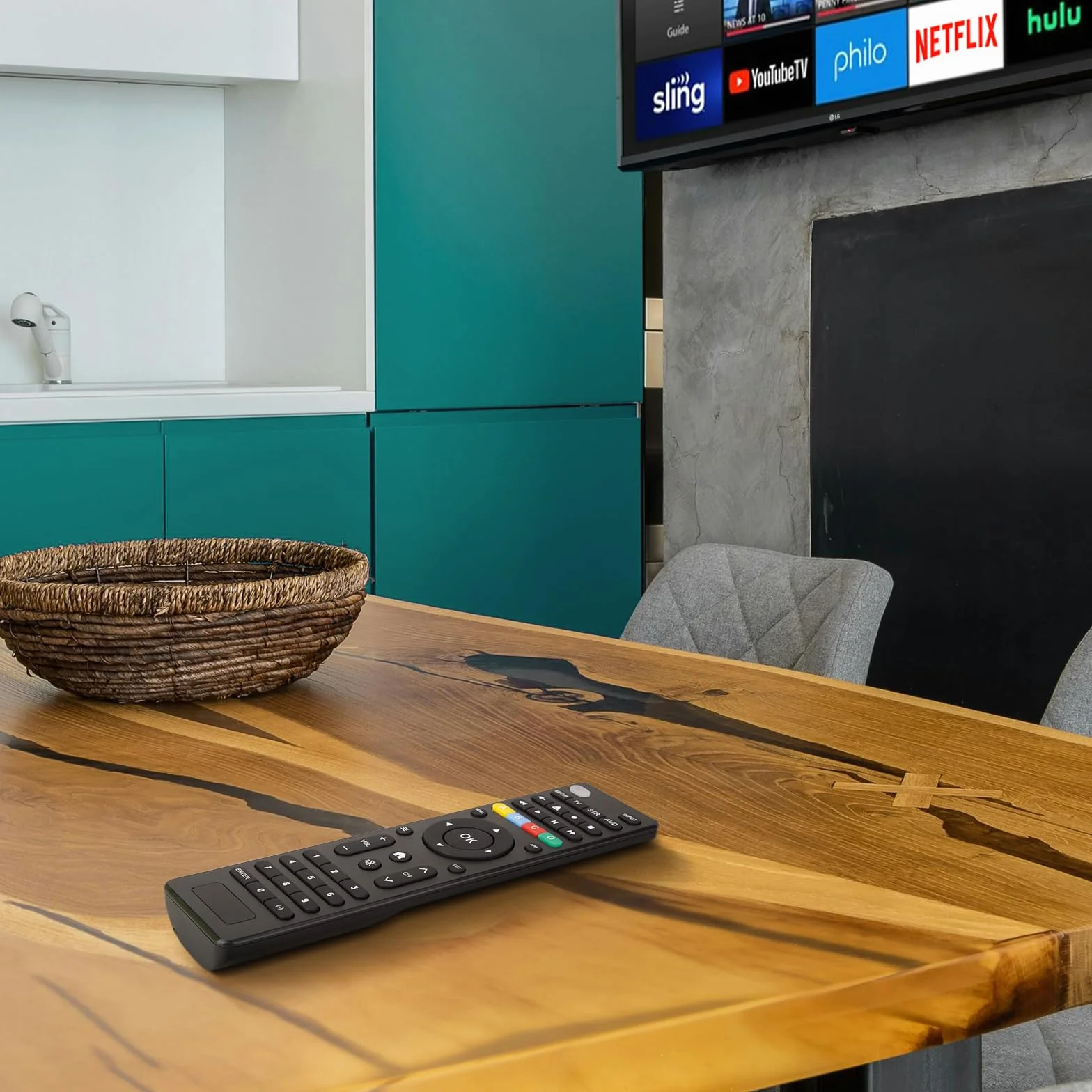 Télécommande-Universelle-TV pour Samsung, LG, Sony, Hisense, TCL, RCA, Toshiba, Panasonic, Sharp, Philips, Haier, Hitachi, JVC TV