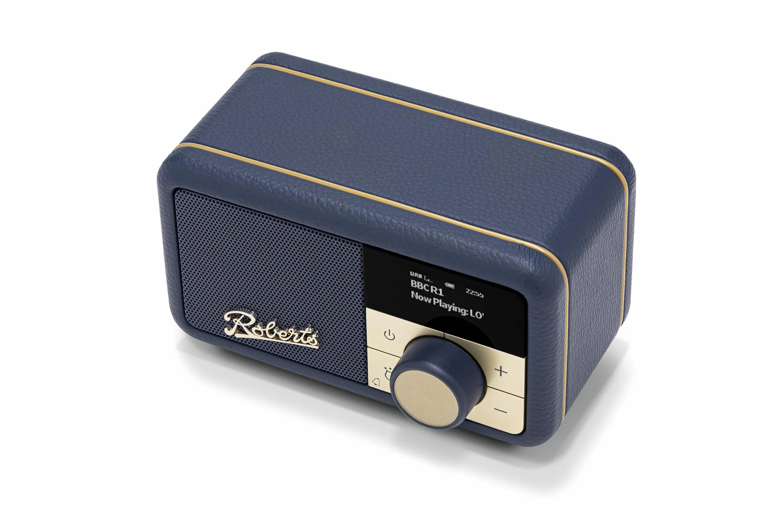 Roberts Revival Petite 2 DAB+/FM/Bluetooth Alarme Bleu Minuit