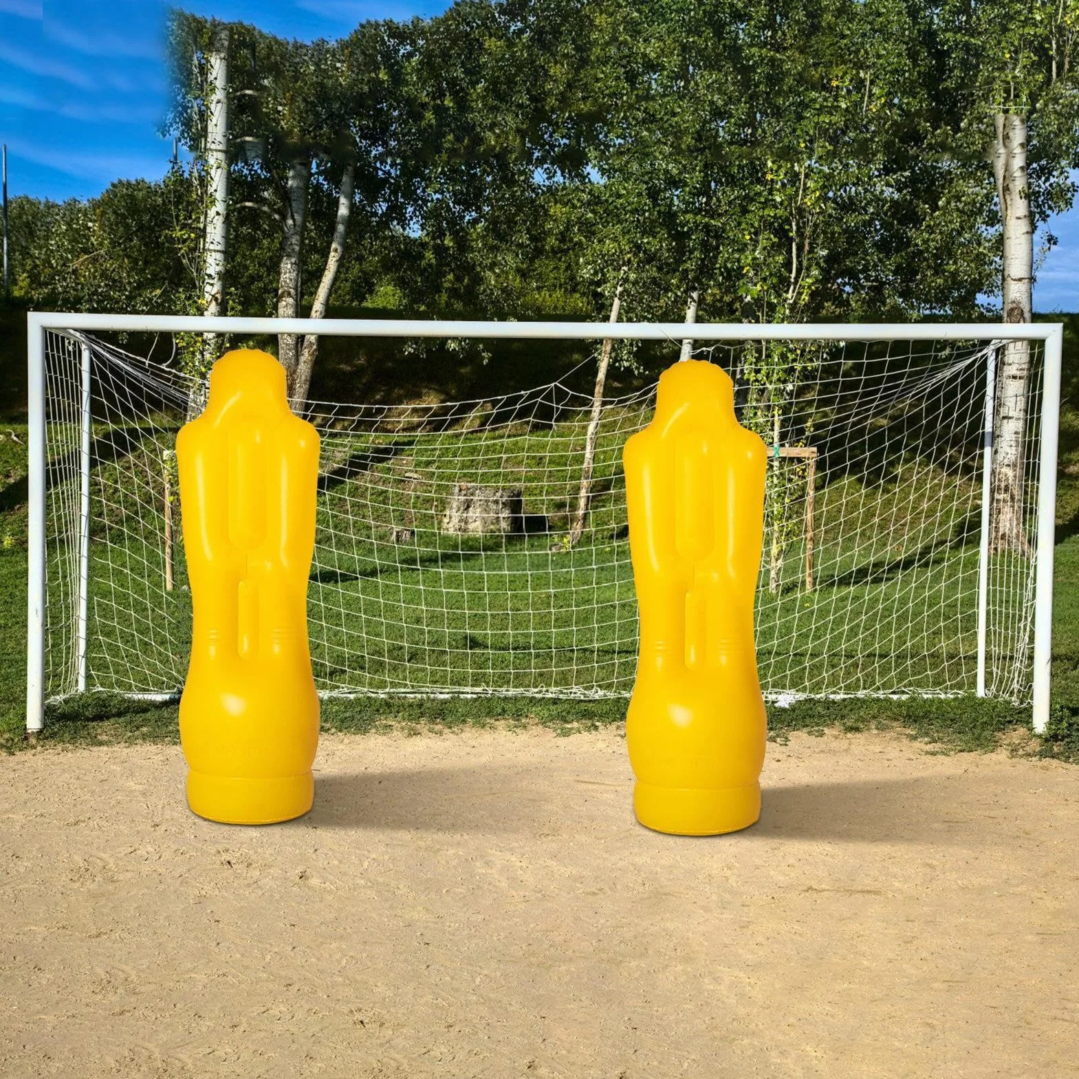 Mannequin de Football Gonflable Multifonction pour Adultes