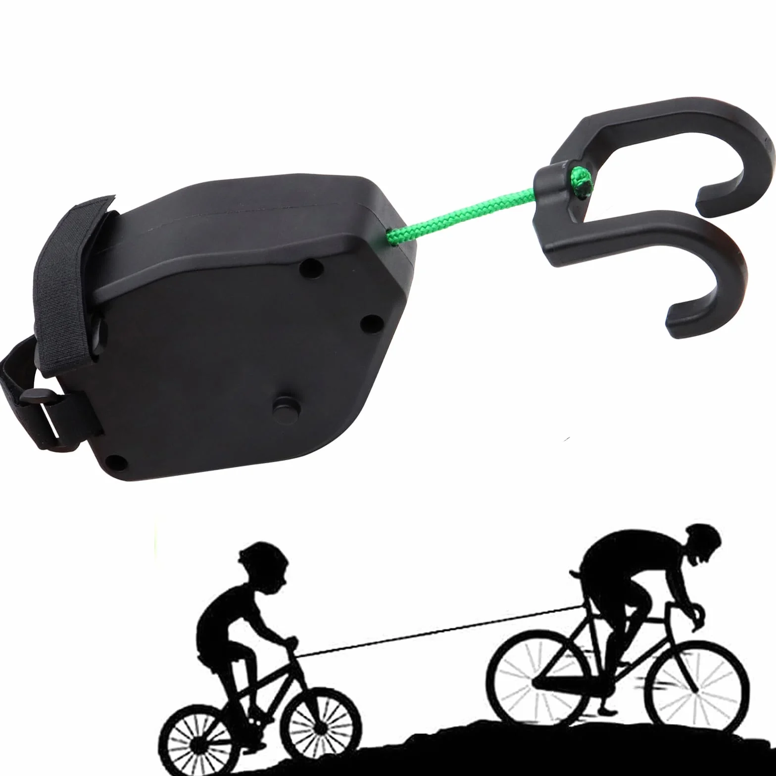 Barre Traction Velo Enfant, Système Remorquage Vélo Rétractable, Corde Traction Bicyclette