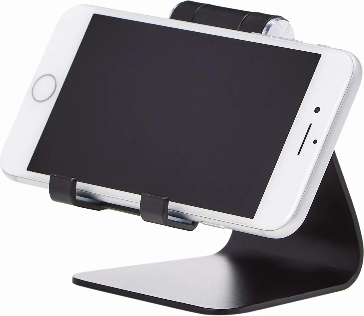 Amazon Basics Support de téléphone portable ajustable Noir