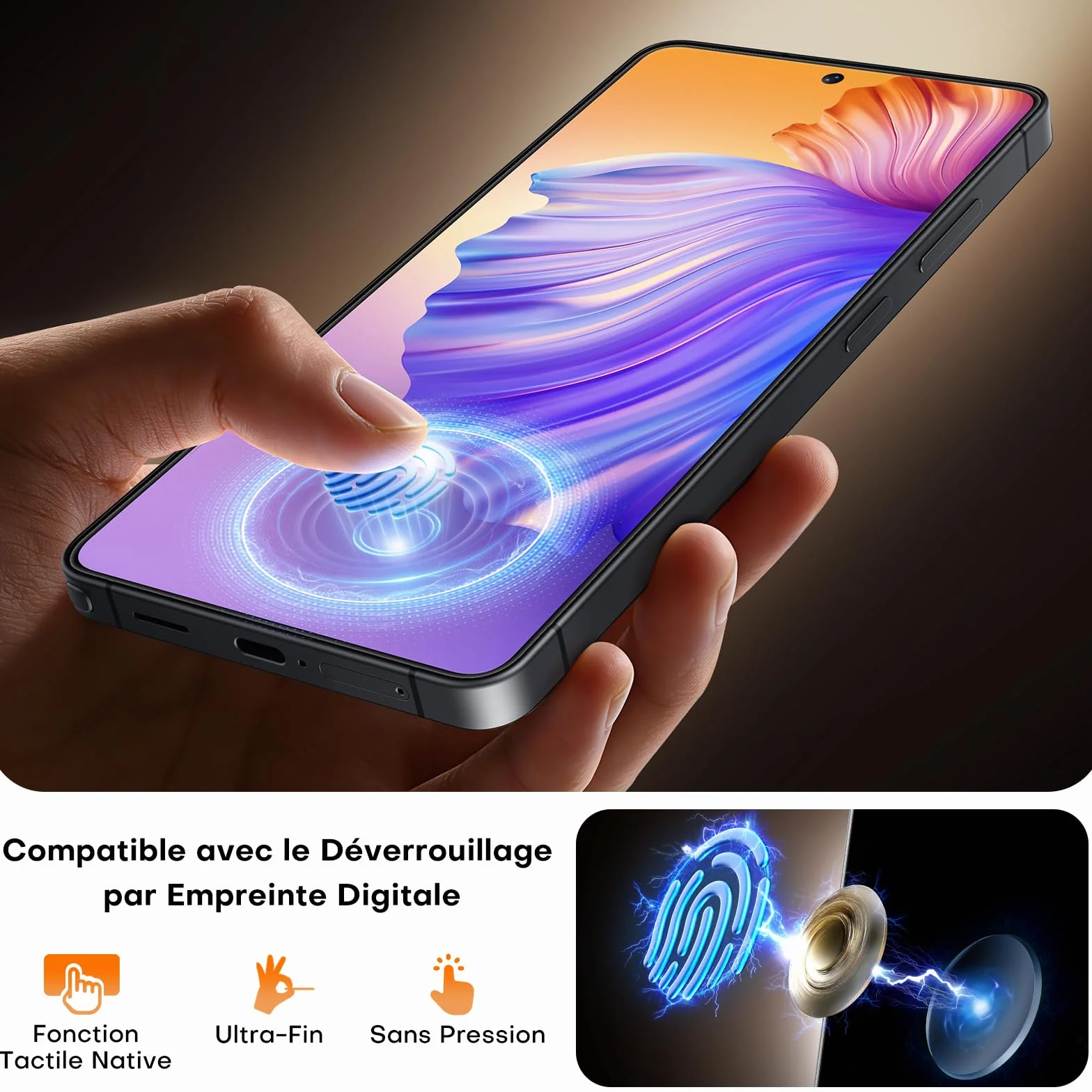 TOCOL Verre Trempé pour Samsung Galaxy S26 Ultra, Dépoussiérage Automatique, Installation Rapide, Sans Bulles, Dureté 9H, Résistant aux Rayures, Coques de Téléphone Compatibles, 2 Pièces