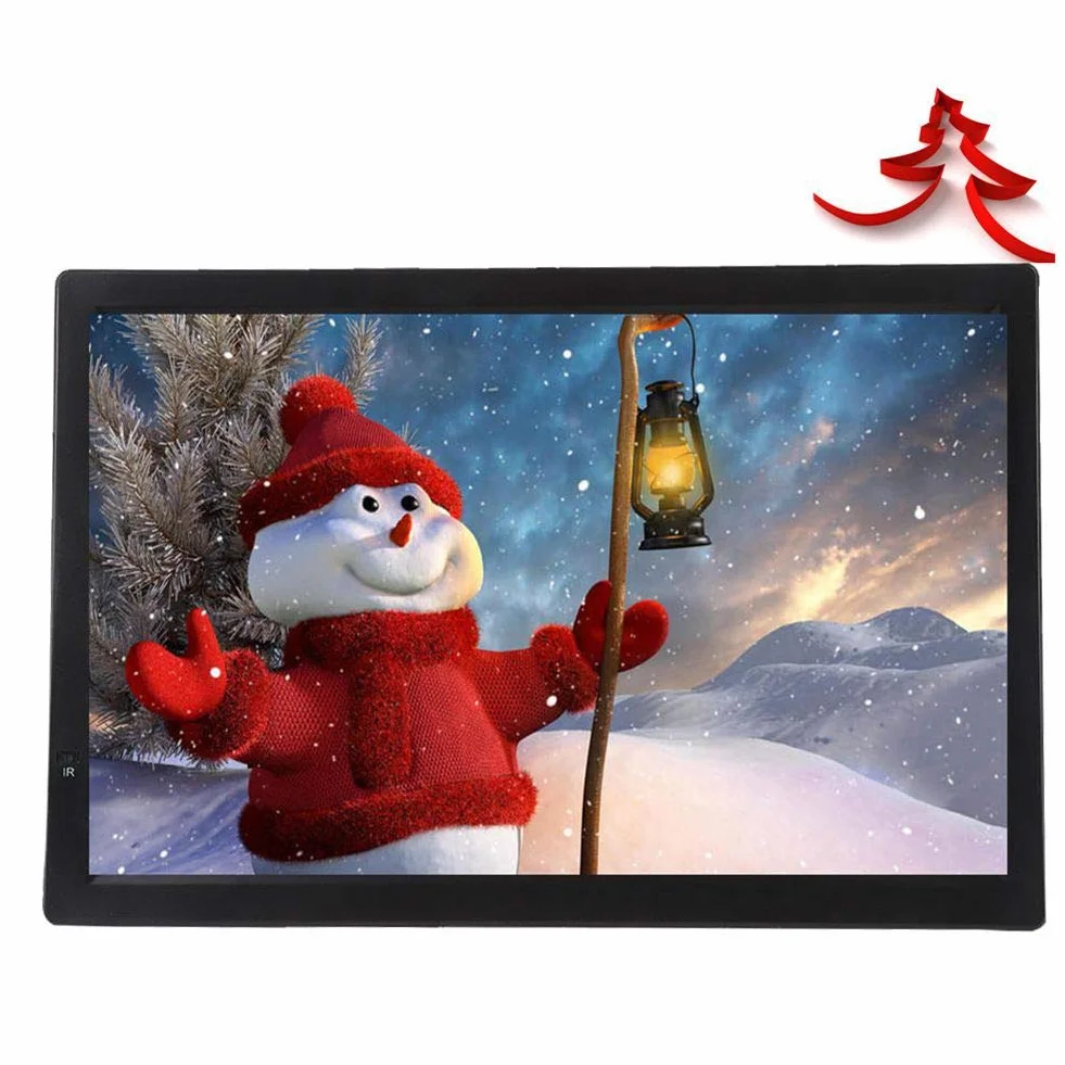 ASHATA Téléviseur Numérique pour Voiture LCD 14 Pouces,Mini-téléviseur Numérique HD 1080P avec 2 Haut-parleurs Stéréo,Téléviseur Portable avec Tuner Haute Sensibilité/Plusieurs Sources Externes