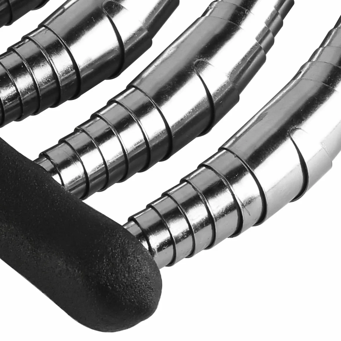Pince de démarrage à 4 Ressorts pour Cordage de Raquettes de Tennis et de Badminton 7,5 x 14 cm Noir
