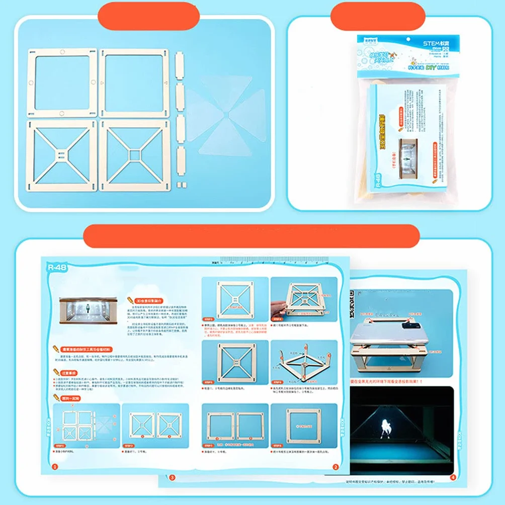 Projecteur Hologramme 3D Pyramide Mobile pour Smartphone