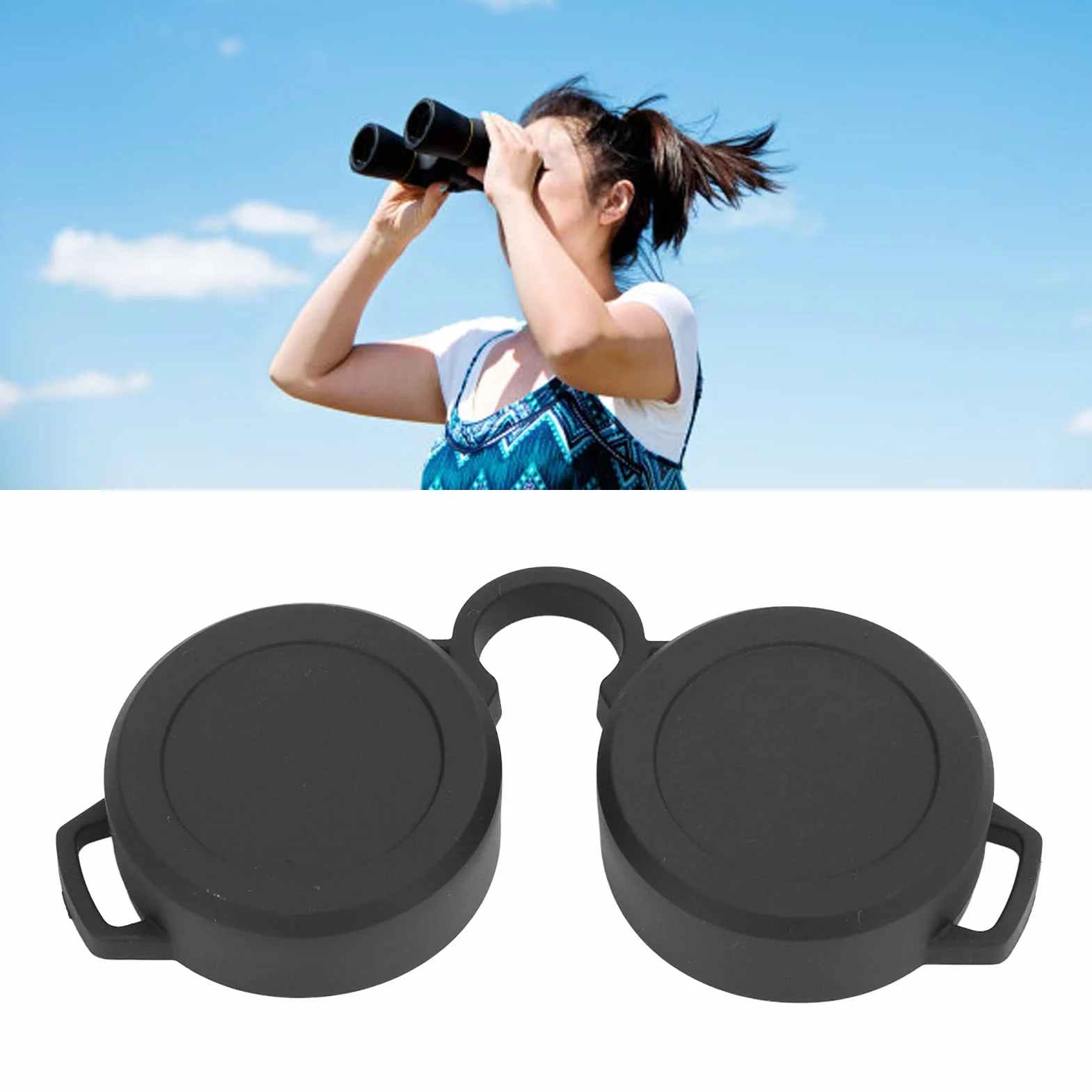 Protections Anti-Pluie pour Jumelles 42-45 mm Caoutchouc Oculaire