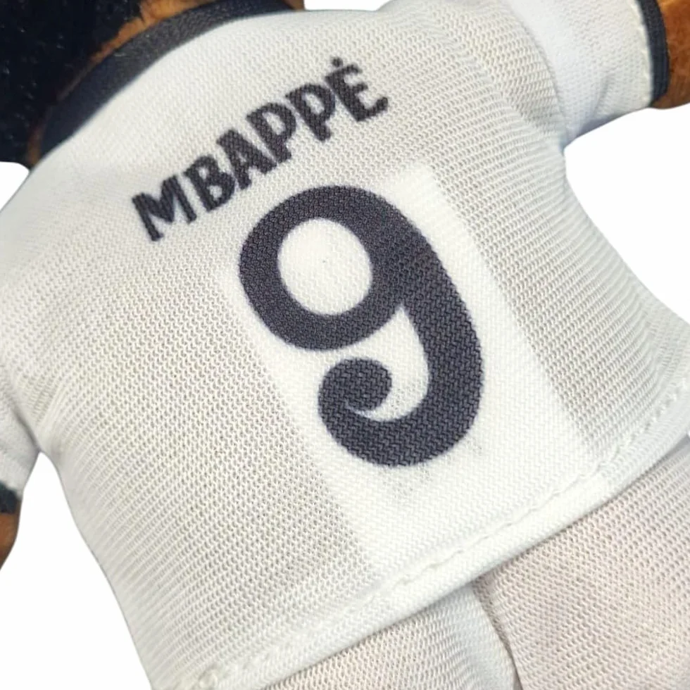 Real Madrid Peluche Officielle Mbappé Uniforme 2024/25 Fan Collection