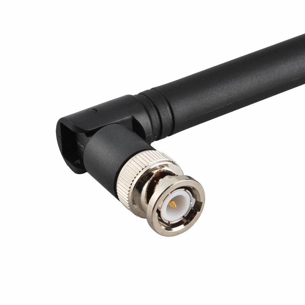 Bingfu Antenne UHF Mâle BNC 400MHz-960MHz Récepteur Microphone sans Fil (Paquet de 2) Compatible avec Récepteur de Micro Audio Numérique à Distance Dispositif Tuner Amplificateur Radio-Amateur