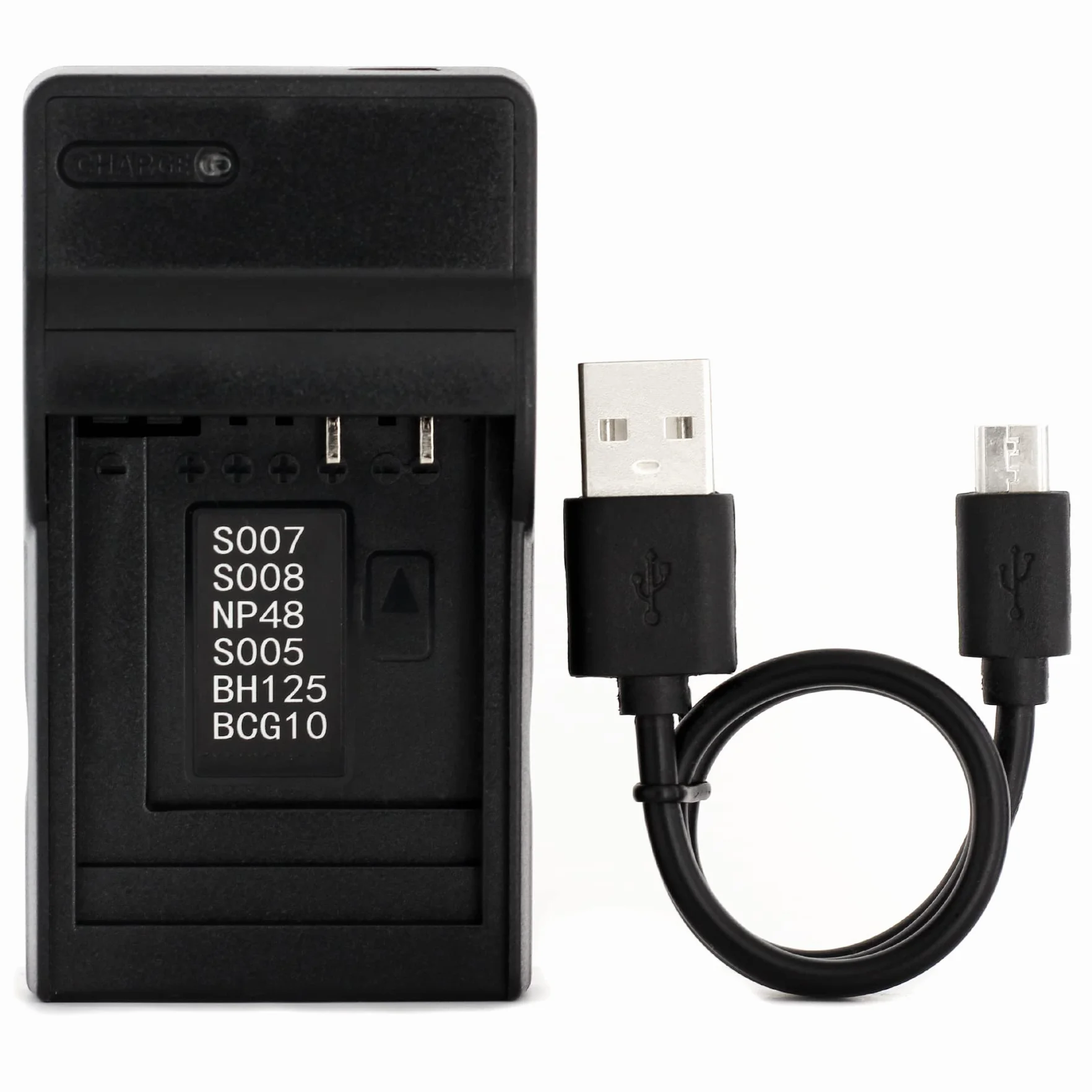 Norifon CGA-S008A USB Chargeur pour Panasonic DMC-FS20, DMC-FS5, HM-TA1, SDR-S26, Lumix DMC-FS3, DMC-FX30, DMC-FX33, DMC-FX35, DMC-FX36, DMC-FX37, DMC-FX38, DMC-FX500, DMC-FX520 Caméra et Plus
