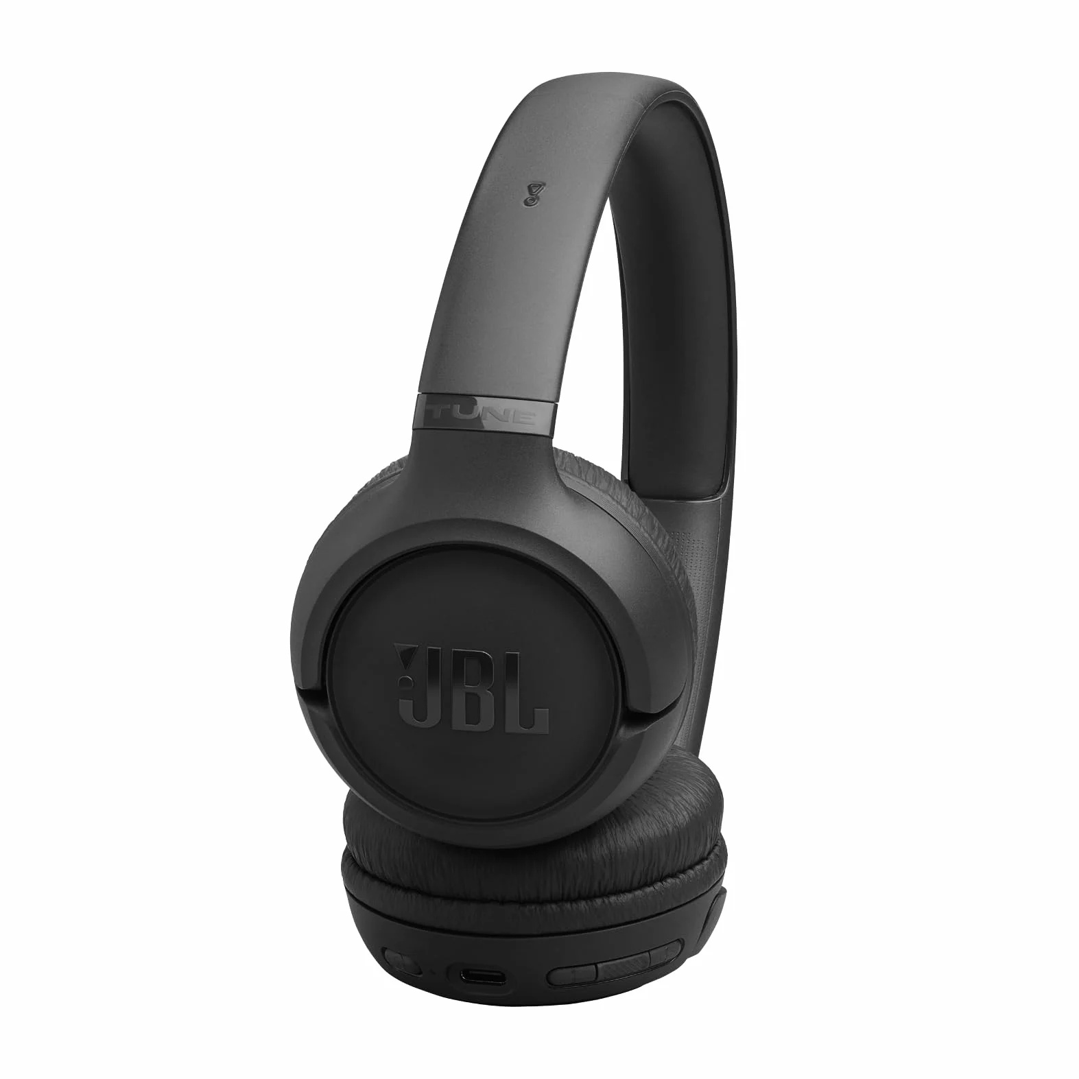JBL Tune 530 BT, Casque Audio sans Fil, léger et Confortable, Bluetooth 6.0, autonomie jusqu'à 76 h, Charge Rapide, Design Pliable, Son JBL Pure Bass, Google Fast Pair, Microsoft Swift Pair, Noir